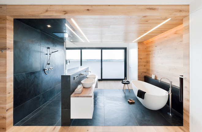 Modern Design Inspiration: Walk Through Showers - Studio MM Architect