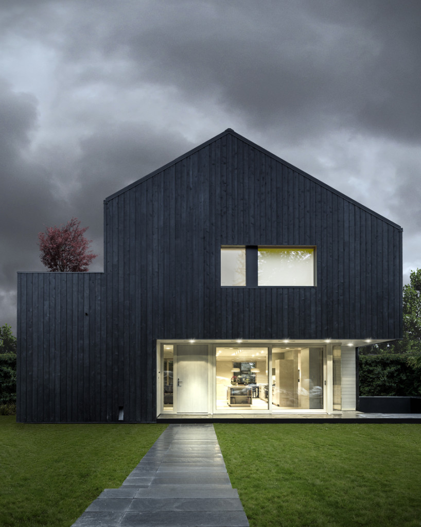 Modern Design Inspiration Black Houses Studio MM Architect