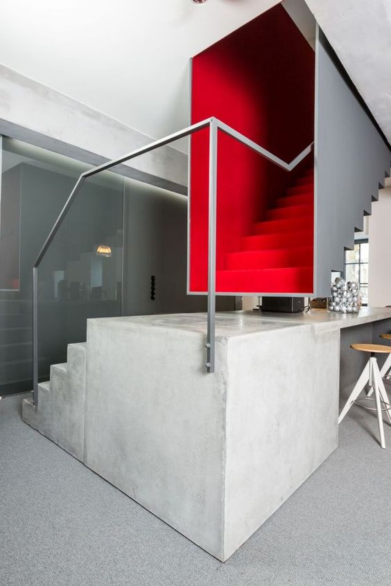 Modern Design Inspiration Pop Of Color Studio Mm Architect