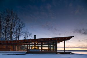 The Modern Hearth: Combs Point Residence by Bohlin Cywinski Jackson