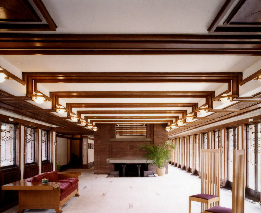 Robie House Frank Lloyd Wright - Design is in the Details: Lining Things Up