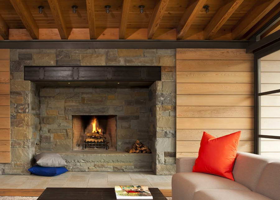 Residential Design Inspiration: Cozy Modern Fireplaces