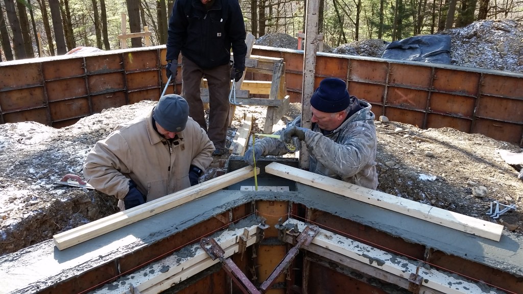 Lantern House Construction Update: Pouring Foundations
