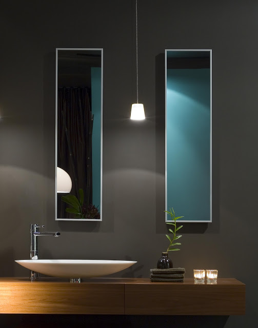 Modern Design Inspiration: Dark Gray Bathrooms
