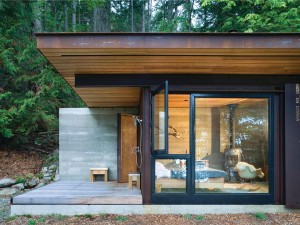 Modern Cabins: Salt Spring Cabin by Tom Kundig