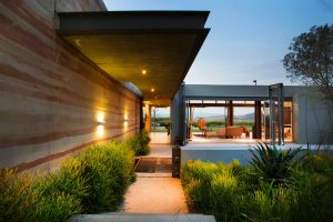 Modern Residential Entryways - View Through Entry