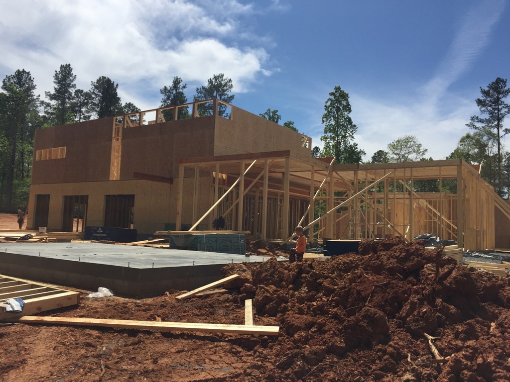 What To Expect During Construction: Lake Wylie - Modern Home