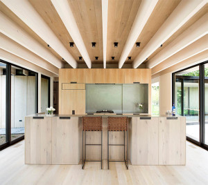 Residential Design Inspiration: Modern Wood Kitchen