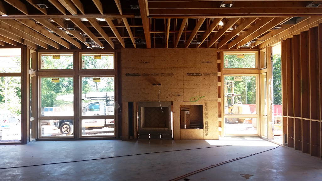 Modern Home Construction Update - Lake Wylie SC