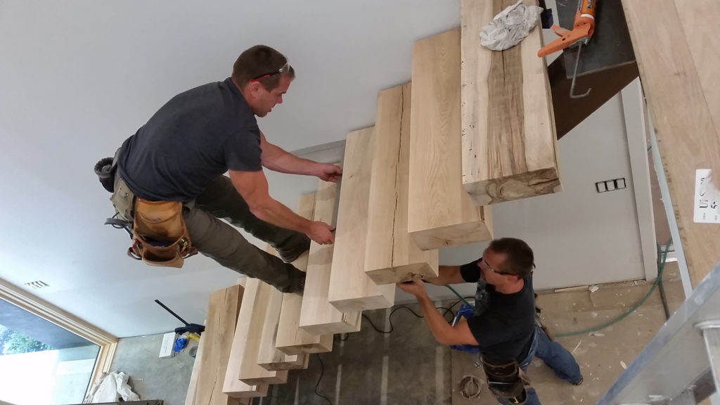 Modern Stairs: TinkerBox Construction Update