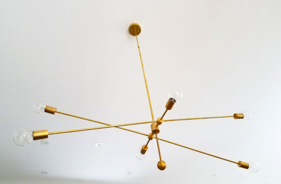 Lightweight - Custom Designed Modern Light Fixture - Studio MM Architect