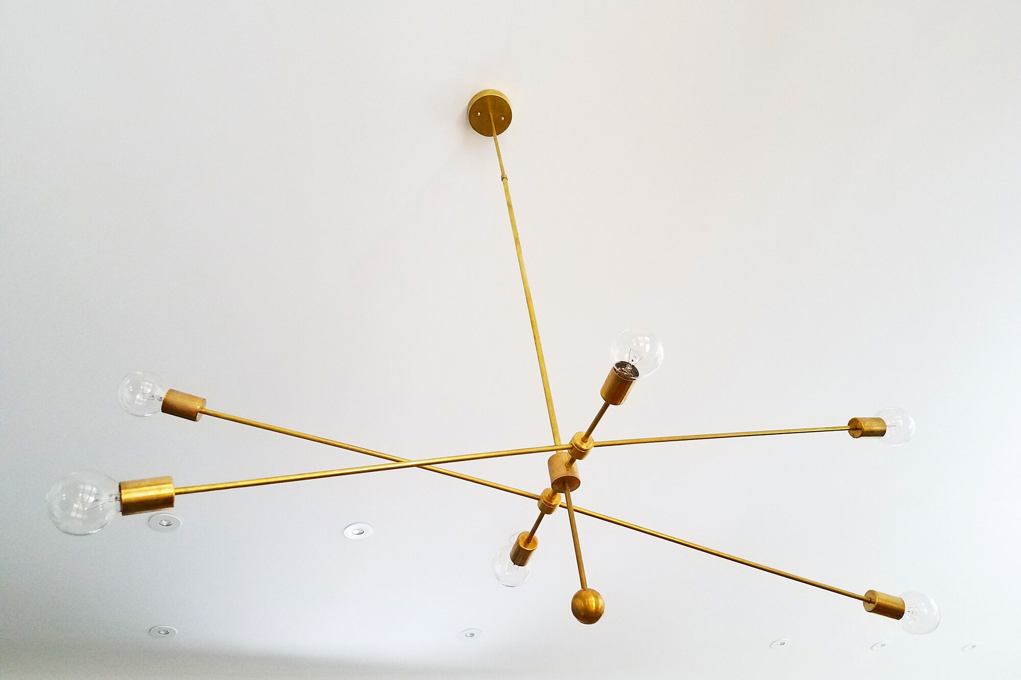 Lightweight - Custom Designed Modern Light Fixture - Studio MM Architect