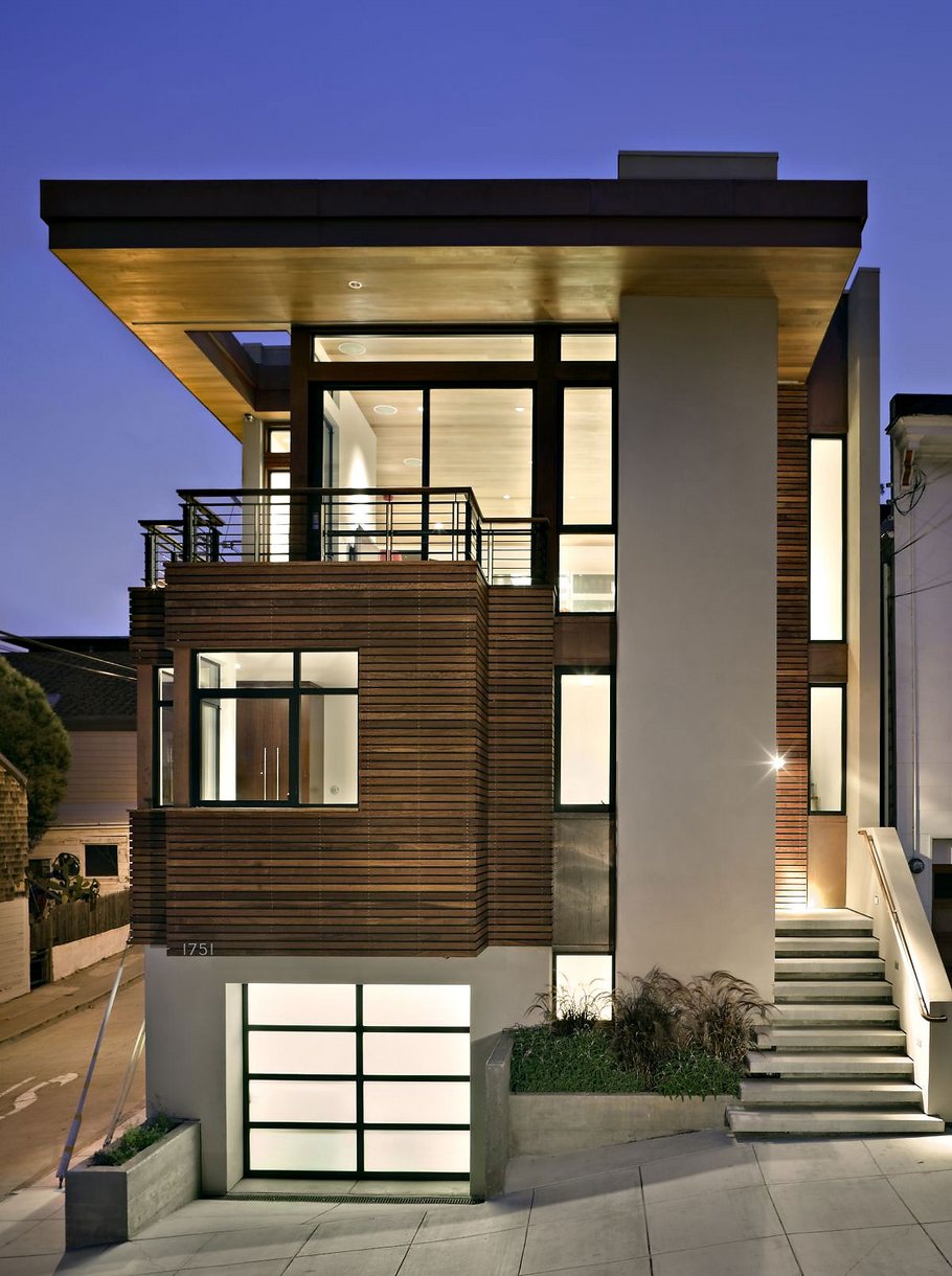 Residential Design Inspiration: Modern Homes in an Urban Setting ...