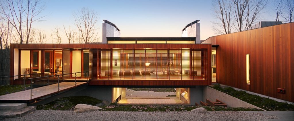 Modern Residential Architecture - Bridge House 