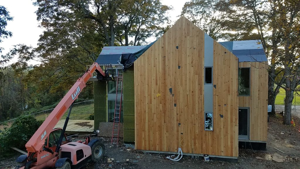 Modern BnB in the Hudson Valley - construction update
