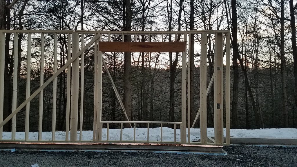 Framing is up! - Cat Hill Under Construction