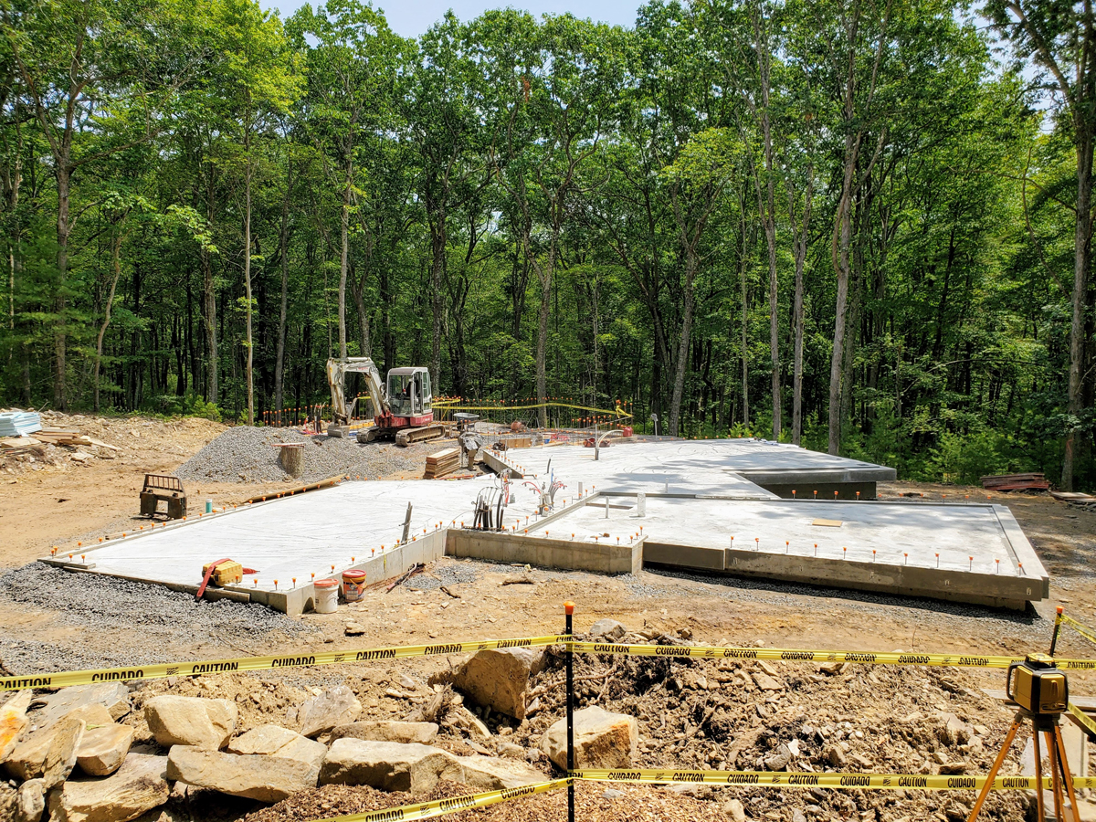 Modern Home in the Catskills - Construction Update: Tranquil Abiding
