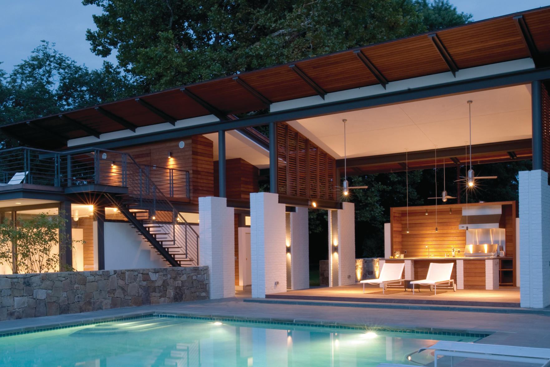 Modern Outdoor Kitchen Design - Residential Architecture Design Inspriation