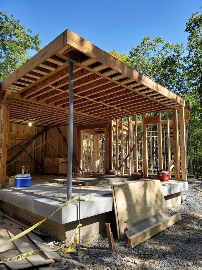 Tranquil Abiding - Modern Home in the Catskills Under Construction