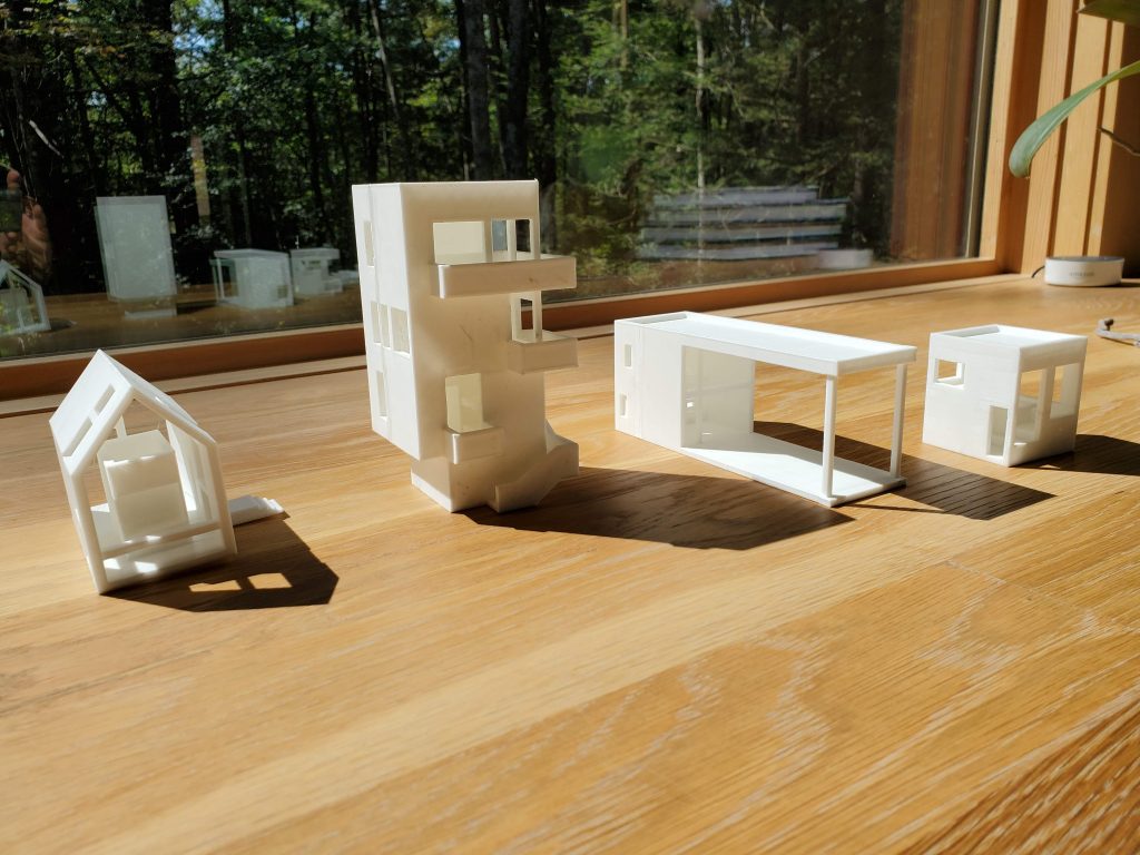 3d printed models - Modern Residential Architecture