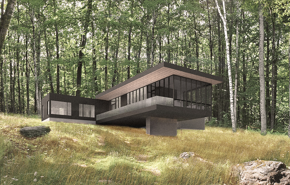 Studio MM Architect - Campion Farms, Modern Home in the Berkshires