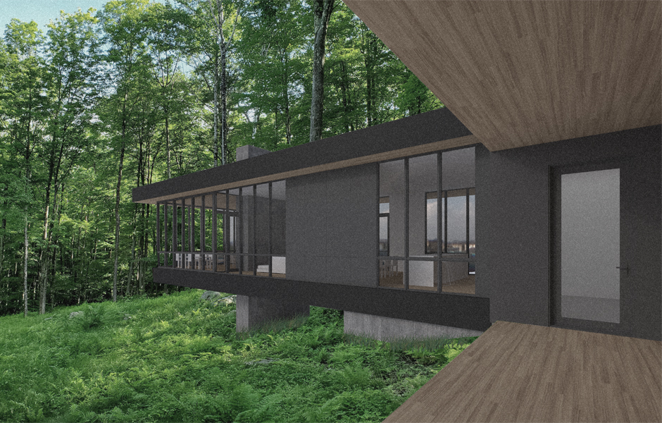 Modern Home in the Berkshires - Studio MM Architect