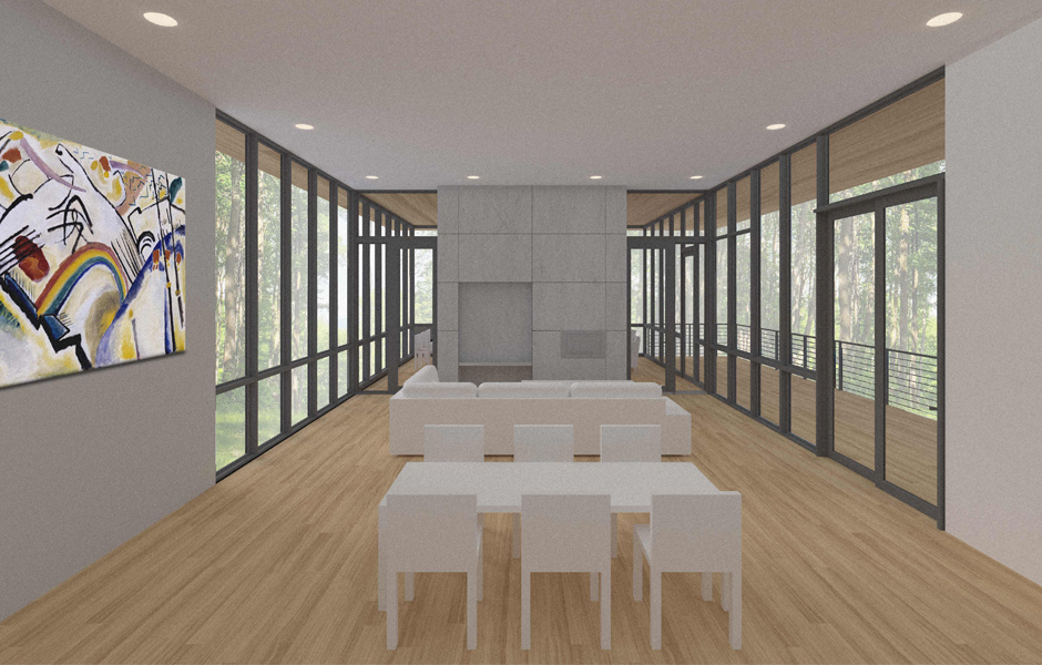 Modern Home in the Berkshires - Studio MM Architect