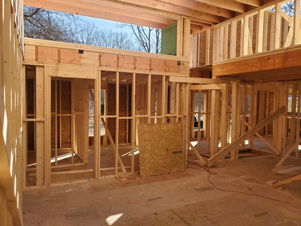Modern Home Under Construction - Upstate NY