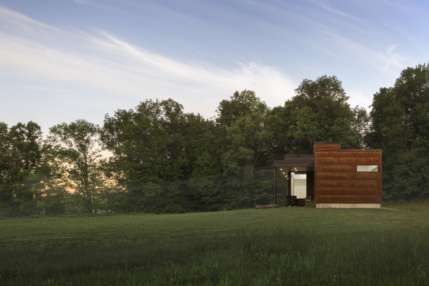 Bully Hill House - Corten Clad Cabin in the Catskills