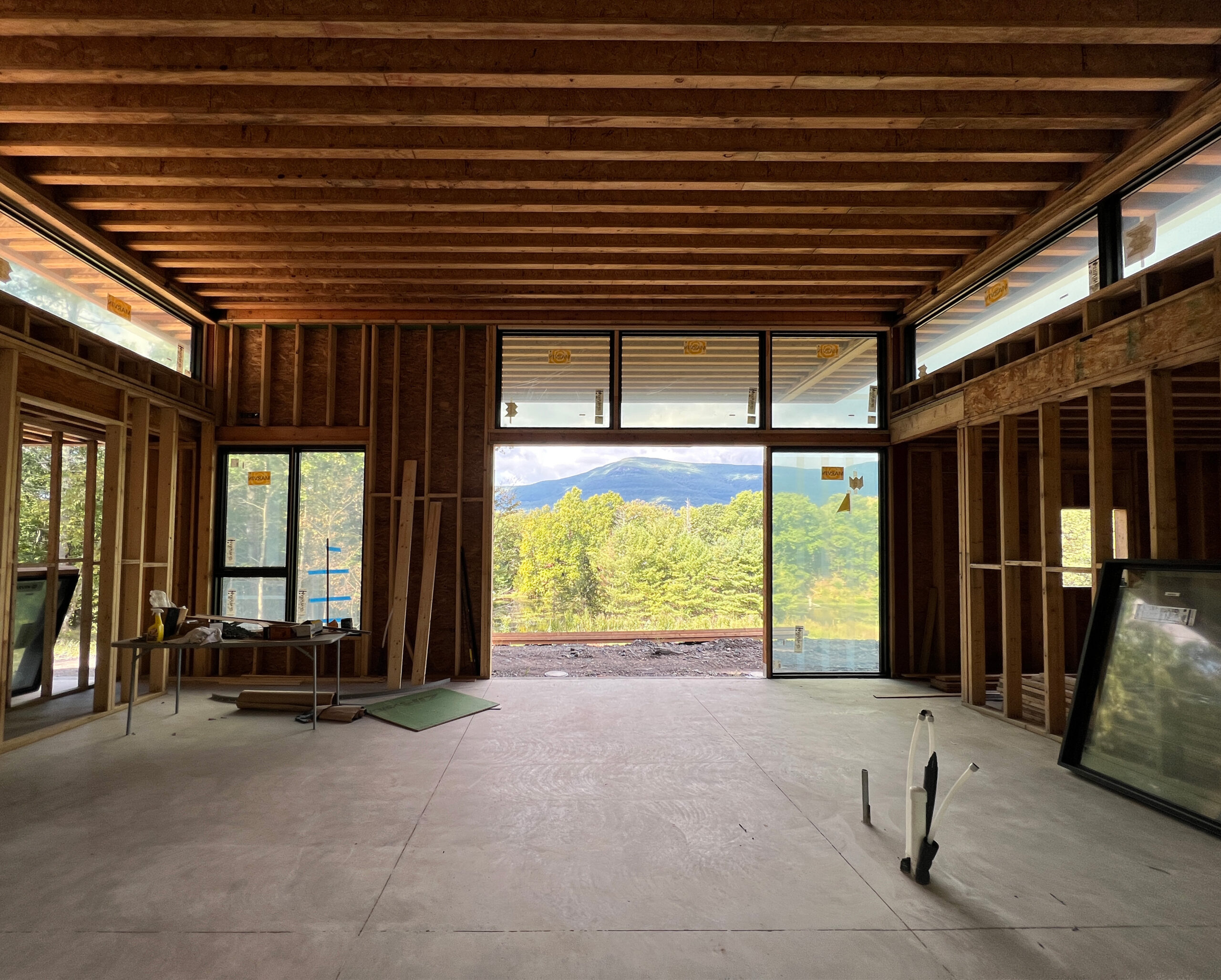 Construction Update December: Saugerties Lake House