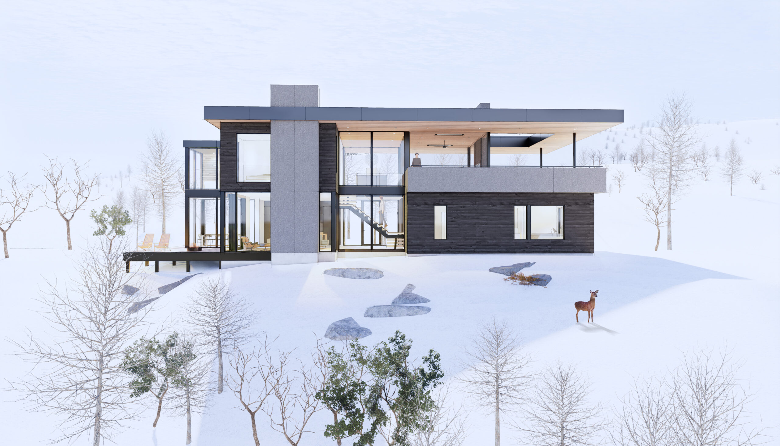 Skyhaus - Modern Home in Hudson Valley