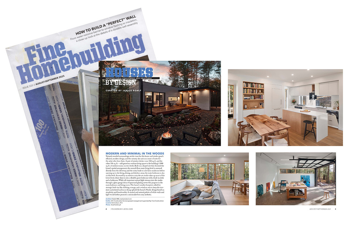 Art Fort featured in Houses by Design by Fine Homebuilding Magazine