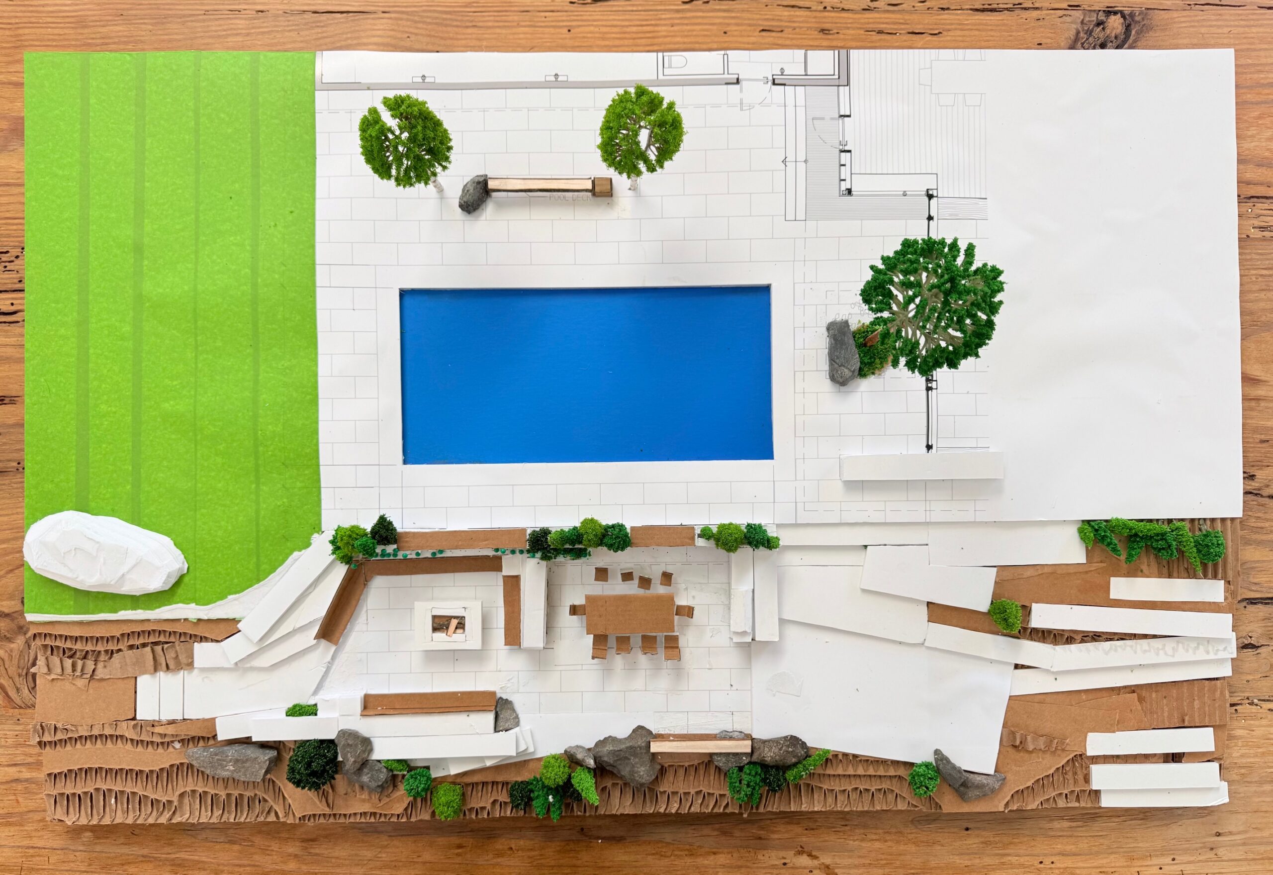 Artists' Ranch Landscaping Model