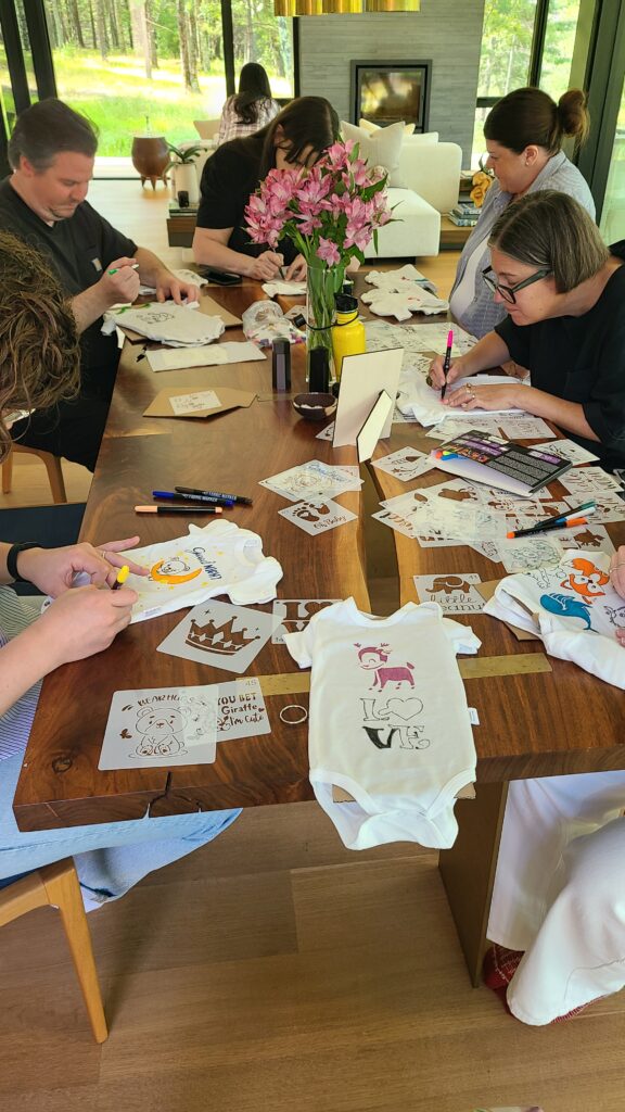 Team Day celebrating newest team member of studio mm